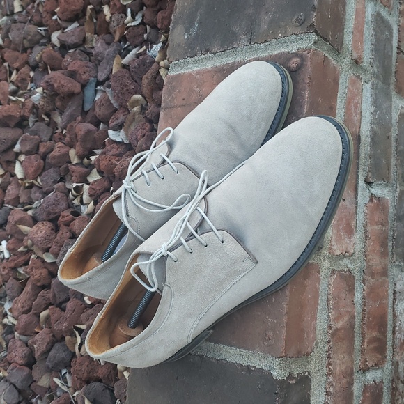 VINCE Suede Leather Loafer Dress Shoes Size 9 Taupe Old Money Classic Italy - Picture 3 of 16